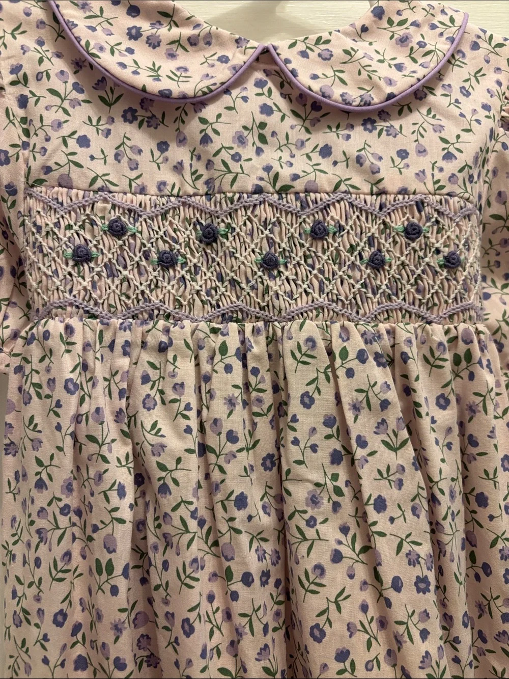 The Beaufort Bonnet Company Dottie Hart Dress featuring Tuxedo Park Tulips
